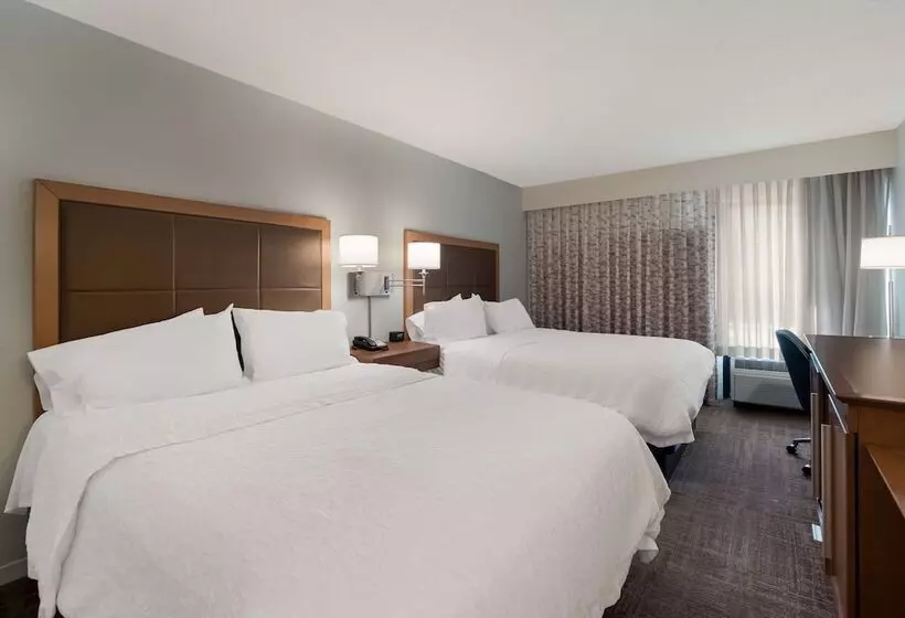 ２ダブルベッドのスタンダードルーム, Hampton Inn Columbia I26 Airport