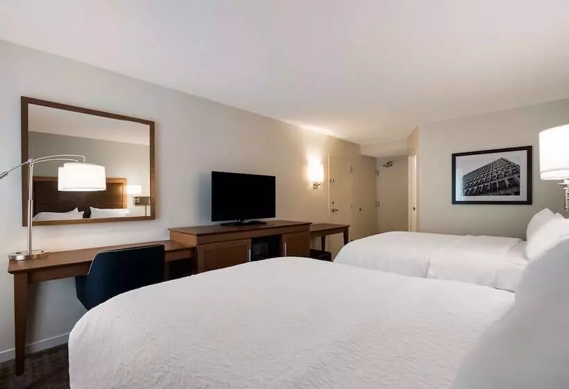 ２ダブルベッドのスタンダードルーム, Hampton Inn Columbia I26 Airport
