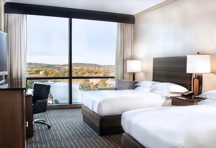 2ダブルベッドのスタンダードルーム, Hilton Charlotte University Place