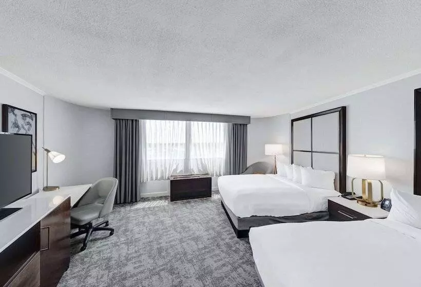 2ダブルベッドのスタンダードルーム, Hilton Chicago/oak Lawn