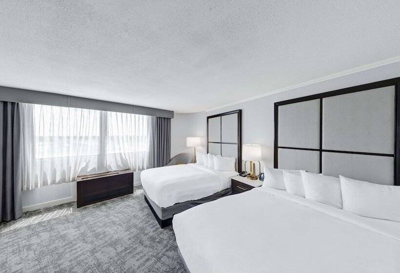 اتاق استاندارد با 2 تخت دوبل, Hilton Chicago/oak Lawn