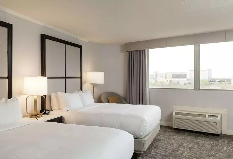 2ダブルベッドのスタンダードルーム, Hilton Chicago/oak Lawn