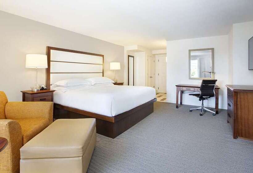 מיטת קינג בסוויטה, Hilton Greenville