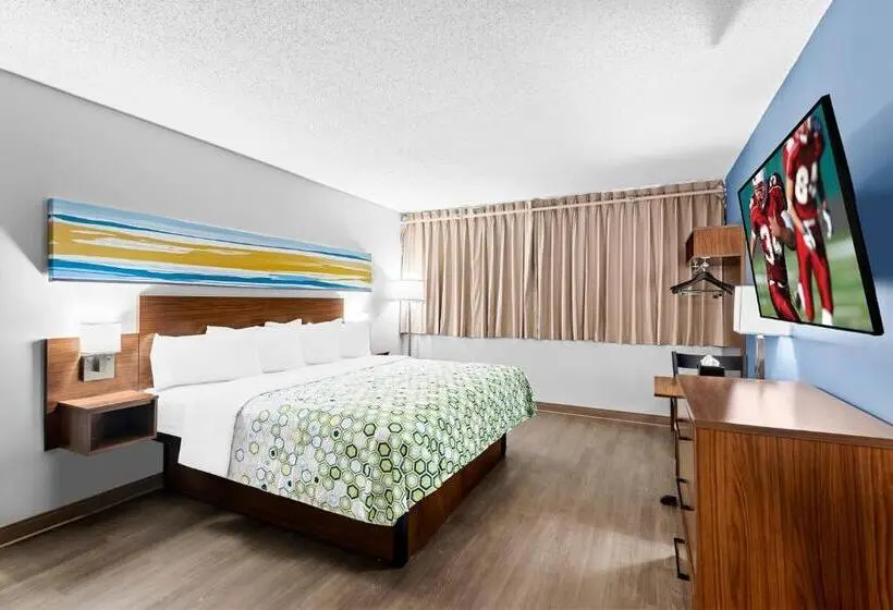 استودیو استاندارد با تخت کینگ, Hometowne Studios By Red Roof & Conference Center Cortland