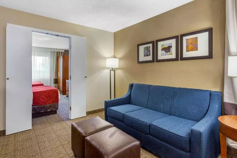 キングサイズベッドのデラックスルーム, Ramada By Wyndham Indiana