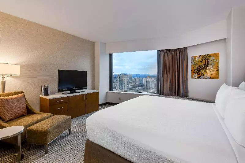 キングサイズベッドのスタンダードルーム, Crowne Plaza Seattle, An Ihg Hotel With No Resort Fee