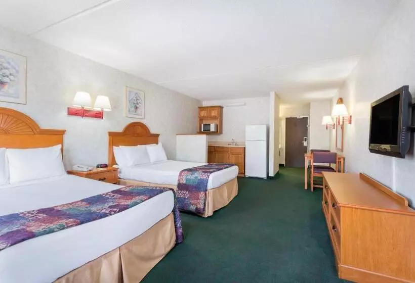 اتاق استاندارد با 2 تخت دوبل, Days Inn & Suites By Wyndham Lexington