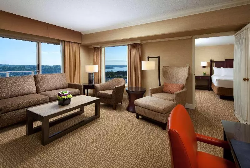 Deluxe-huone King-vuode, Hyatt Regency Bellevue