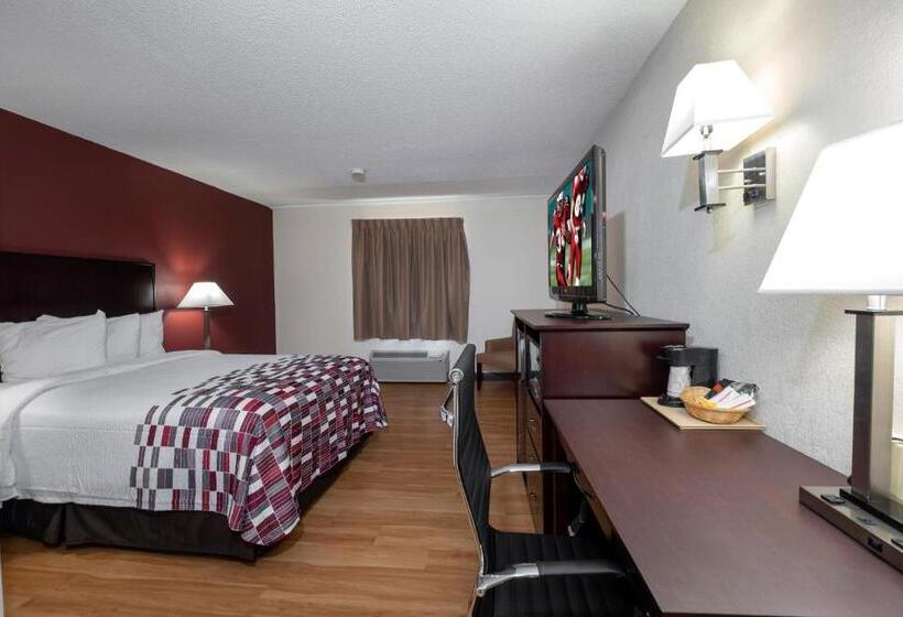 غرفة ديلوكس سرير ملكى, Red Roof Inn Warrenton