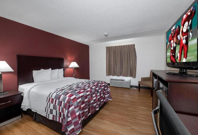 غرفة ديلوكس سرير ملكى, Red Roof Inn Warrenton