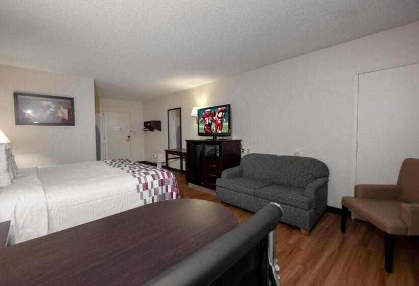 디럭스 룸 킹사이즈 침대, Red Roof Inn Warrenton