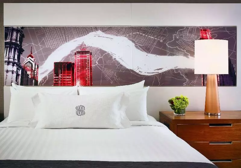 اتاق لوکس با تخت بزرگ, Sonesta Philadelphia Rittenhouse Square