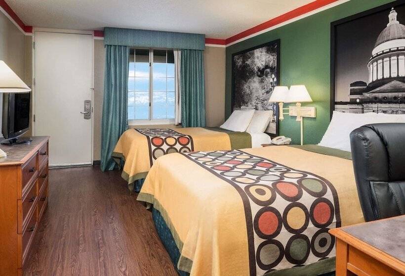 ２ダブルベッドのスタンダードルーム, Super 8 By Wyndham Little Rock/otter Creek