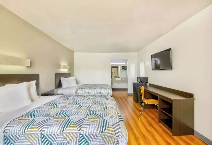 ２ダブルベッドのスタンダードルーム, Motel 6conyers, Ga