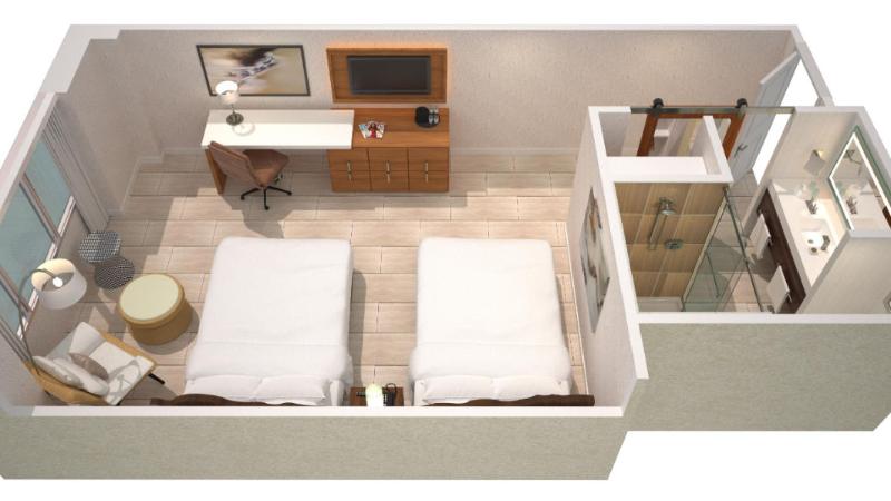 豪华房间, Fort Lauderdale Marriott Harbor Beach Resort & Spa