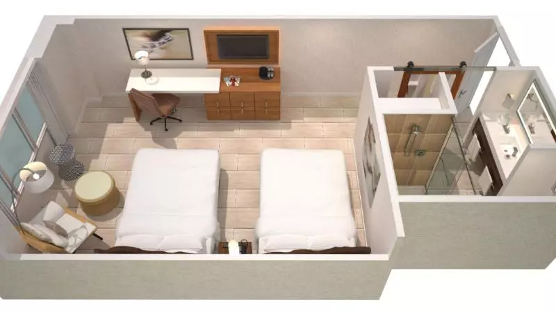 デラックスルーム, Fort Lauderdale Marriott Harbor Beach Resort & Spa