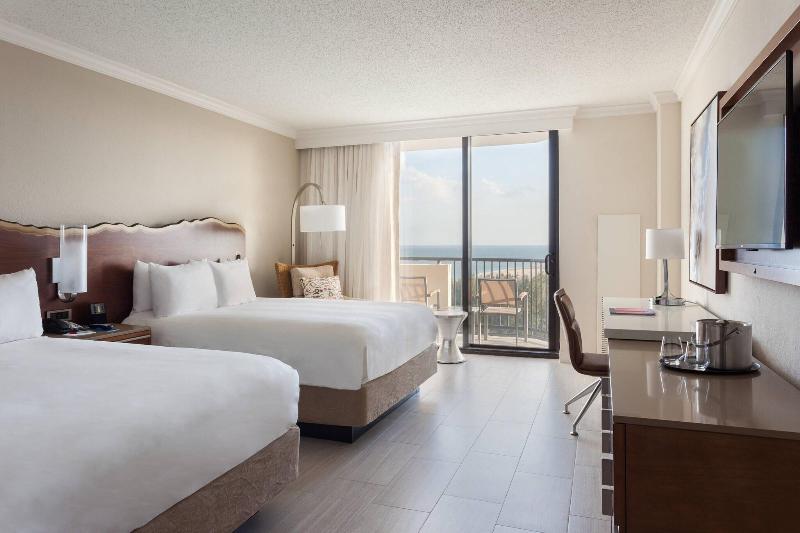 豪华房间, Fort Lauderdale Marriott Harbor Beach Resort & Spa