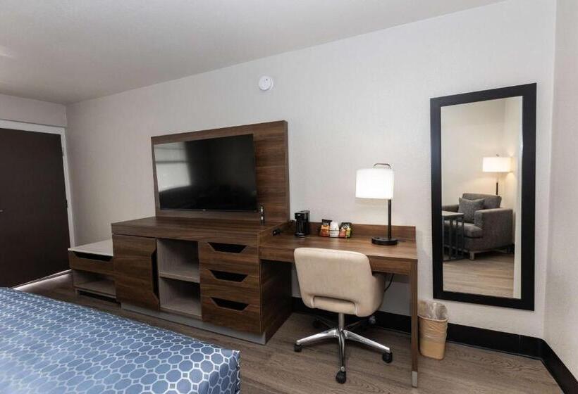 Номер Стандарт Кровать Кинг Адаптированный для Инвалидов, Bhagat Hotels Stone Mountain Atlanta Bw Signature Collection