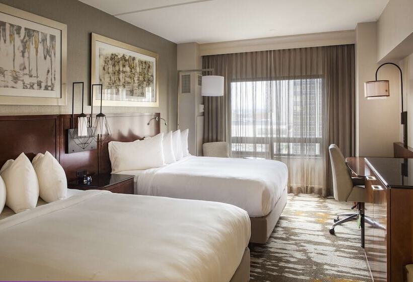 带2个双人床的标准工作室, Hilton Denver City Center