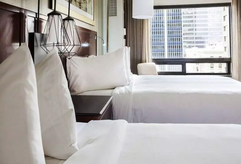 اتاق استاندارد با 2 تخت دوبل, Hilton Denver City Center