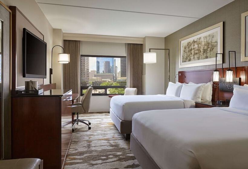 חדר סטנדרט שתי מיטות זוגיות, Hilton Denver City Center