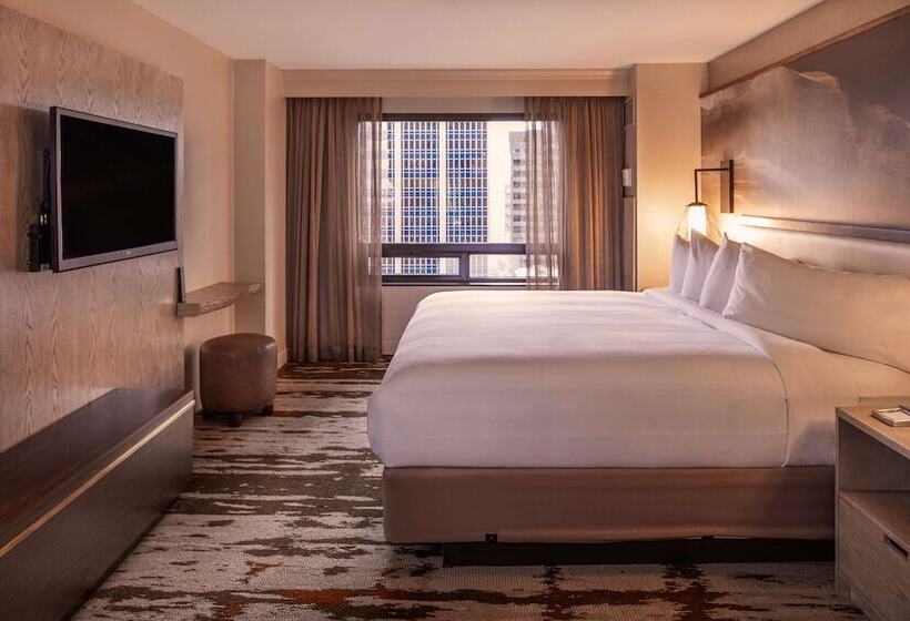 带大床的套房, Hilton Denver City Center