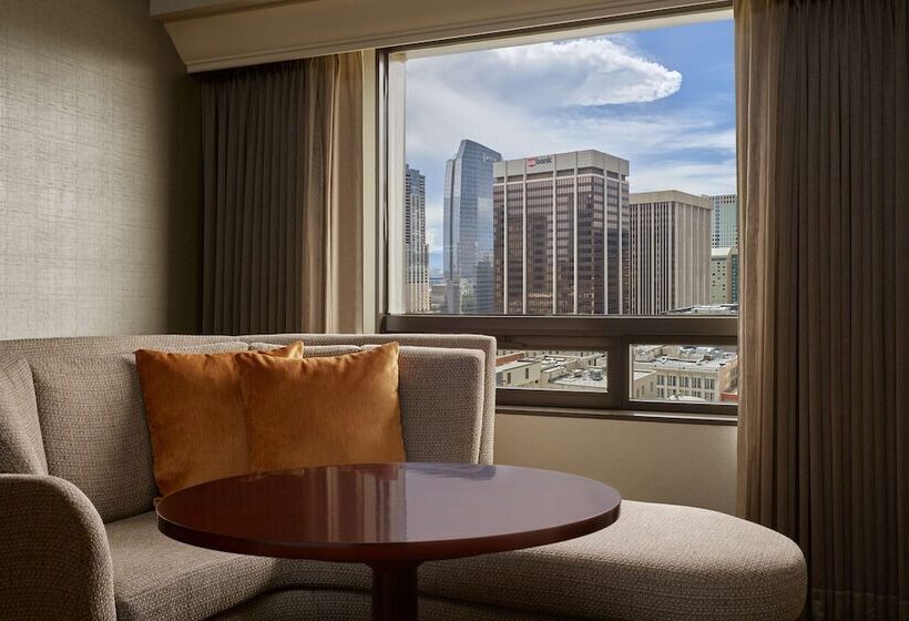 חדר סטנדרט מיטה זוגית עם נוף לעיר, Hilton Denver City Center