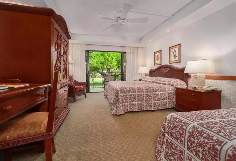 クイーンサイズベッドのスタンダードルーム, Outrigger Kāʻanapali Beach Resort