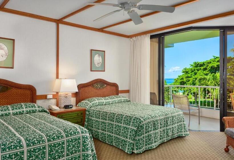 스탠다드 룸 측면 바다 전망, Outrigger Kāʻanapali Beach Resort
