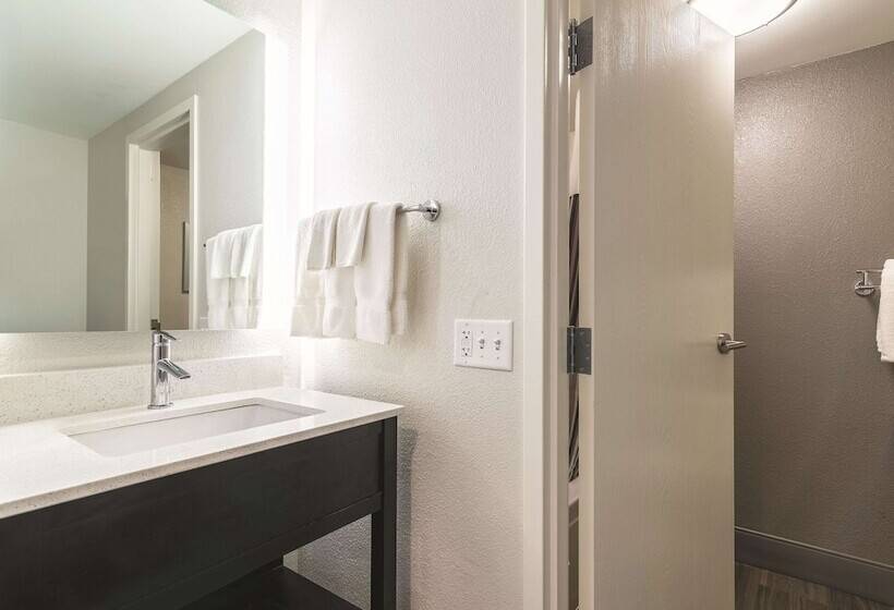 ２ダブルベッドのスタンダードルーム, La Quinta Inn By Wyndham Fresno Yosemite