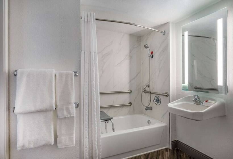 غرفة قياسية سرير كينج لذوى الإحتياجات الخاصة, La Quinta Inn By Wyndham Sacramento North