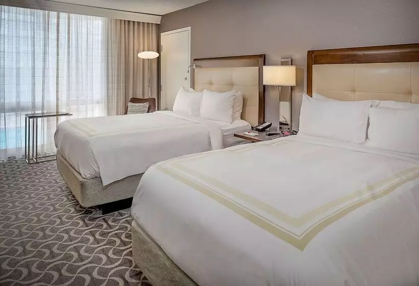 اتاق استاندارد با 2 تخت دوبل, Marriott St. Louis Airport