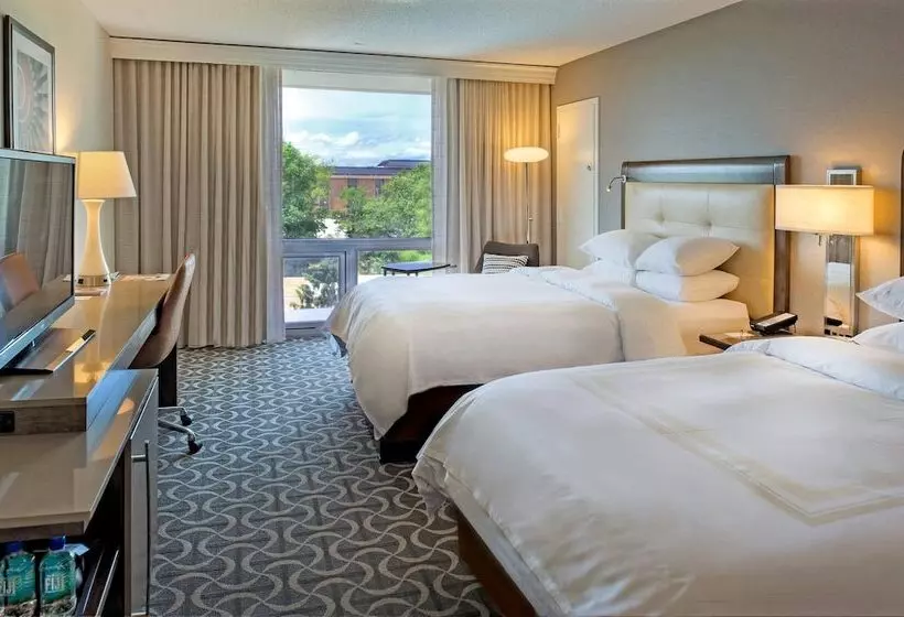 اتاق استاندارد با 2 تخت دوبل, Marriott St. Louis Airport
