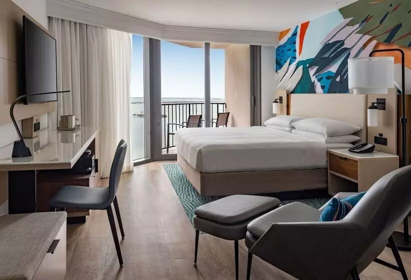 ダブルベッドスタンダードルーム, Miami Marriott Biscayne Bay
