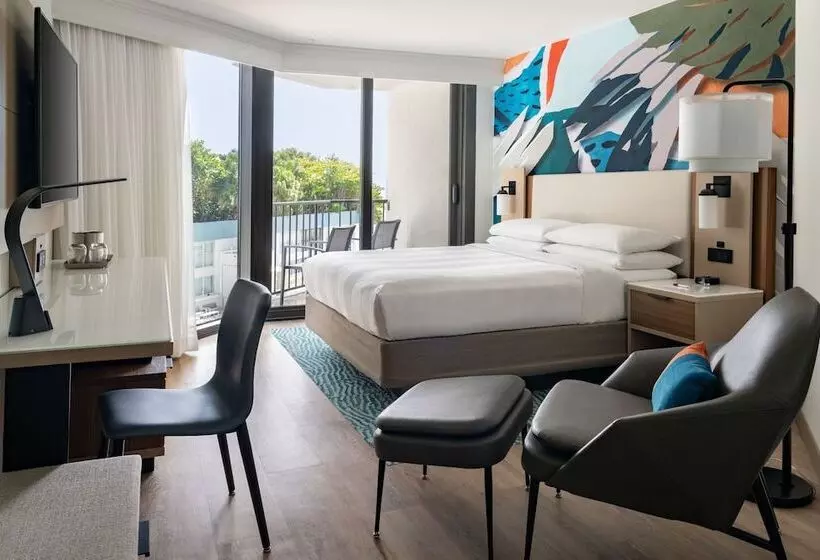 ダブルベッドスタンダードルーム, Miami Marriott Biscayne Bay