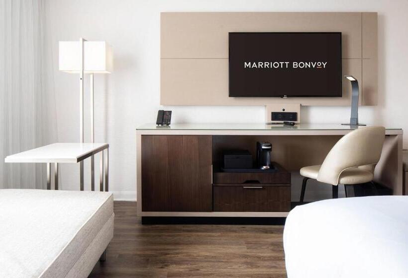 חדר דחוקס עם מיטת קינג, Palm Beach Gardens Marriott