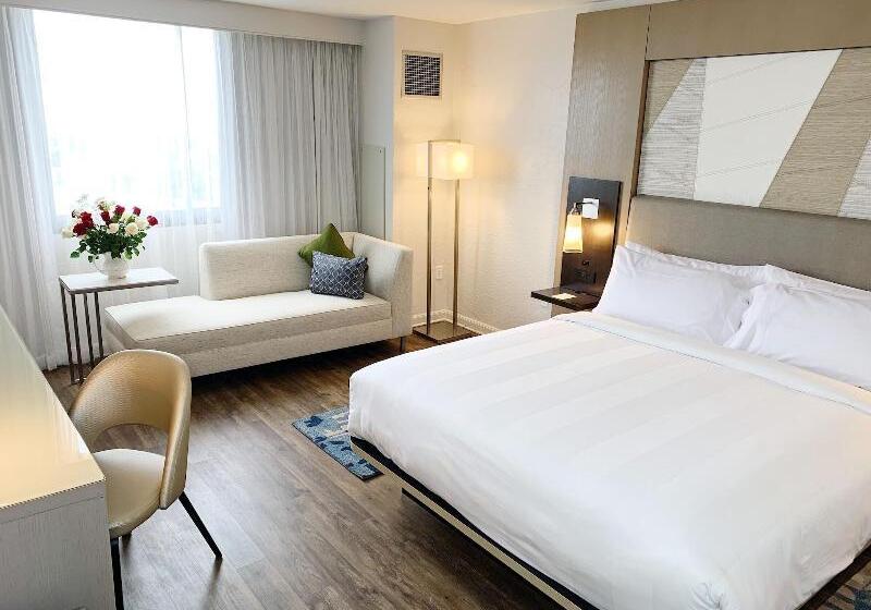 חדר דחוקס עם מיטת קינג, Palm Beach Gardens Marriott