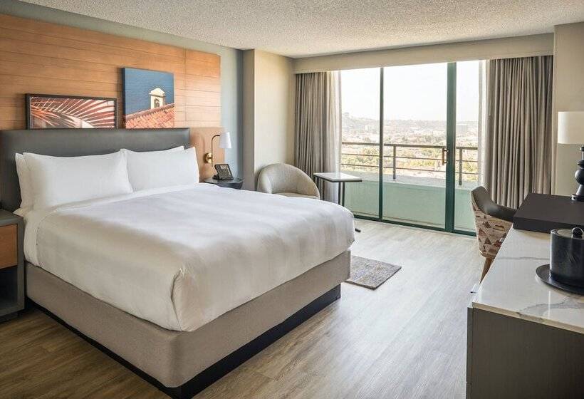 标准间带双人床, San Diego Marriott Mission Valley