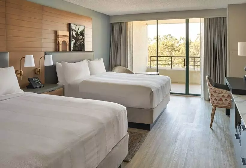 2ダブルベッドのスタンダードルーム, San Diego Marriott Mission Valley