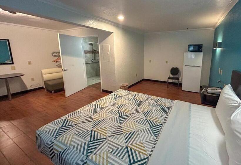 스탠다드 룸 킹사이즈 침대, Motel 6 Ontario Ca Convention Center Airport