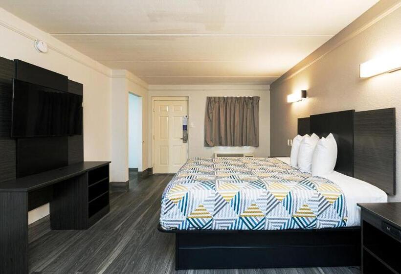 Номер Стандарт Кровать Кинг Адаптированный для Инвалидов, Motel 6 baytown, Tx  Garth Rd