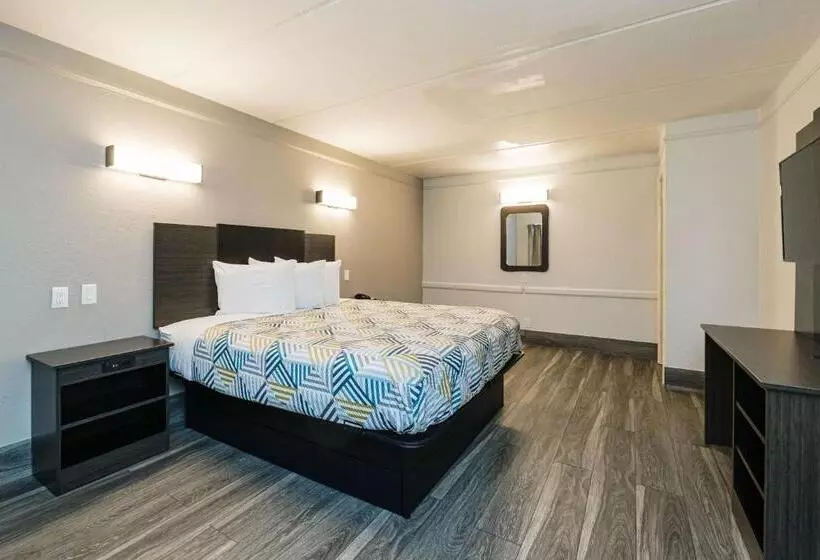 Deluxe-huone King-vuode, Motel 6 baytown, Tx  Garth Rd