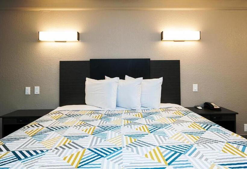 스탠다드 룸 킹사이즈 침대, Motel 6 baytown, Tx  Garth Rd