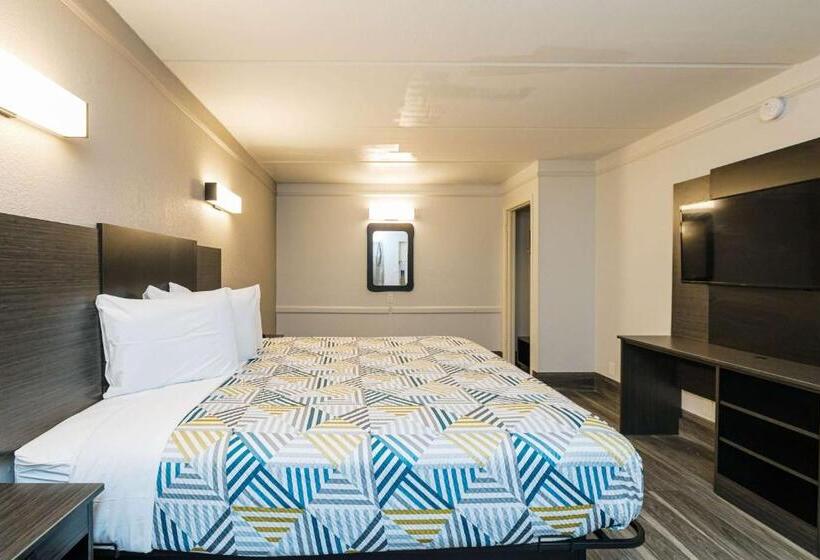 스탠다드 룸 킹사이즈 침대, Motel 6 baytown, Tx  Garth Rd