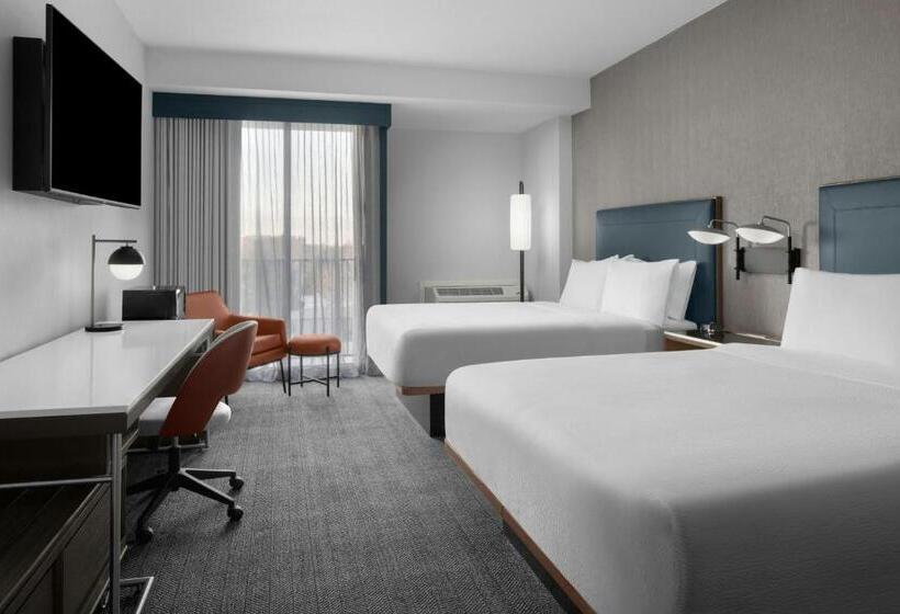 장애인을 위한 퀸사이즈 스탠다드 룸, Courtyard San Jose Airport