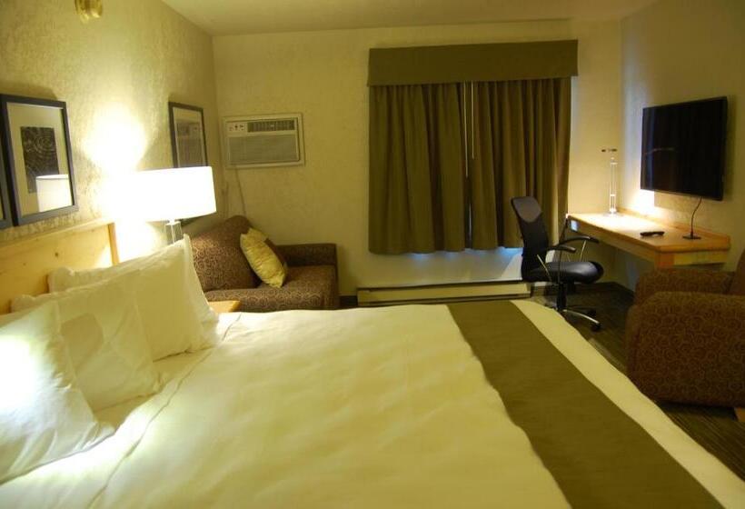 اتاق لوکس با تخت بزرگ, Days Inn And Suites By Wyndham Downtown Missoulauniversity