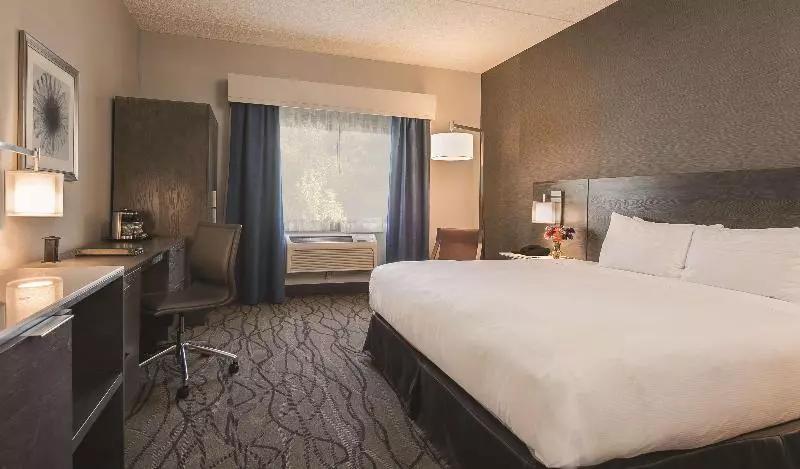 キングサイズベッドのスタンダードルーム, Doubletree By Hilton Hotel Racine Harbourwalk
