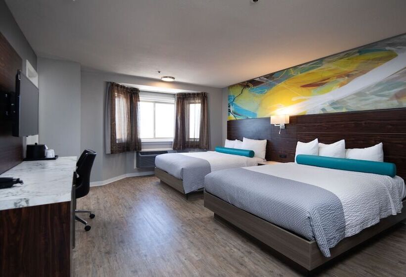 חדר סטנדרט שתי מיטות זוגיות, Inn At Rockaway San Francisco Pacifica