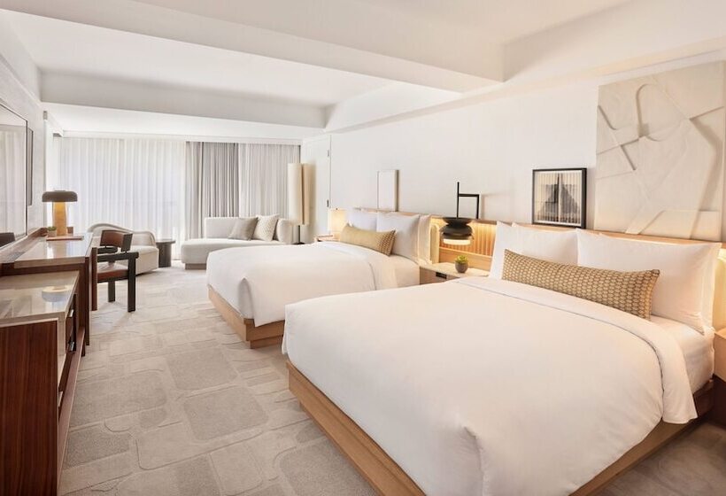 غرفه قياسيه سريرين مزدوجين, The Jay, Autograph Collection