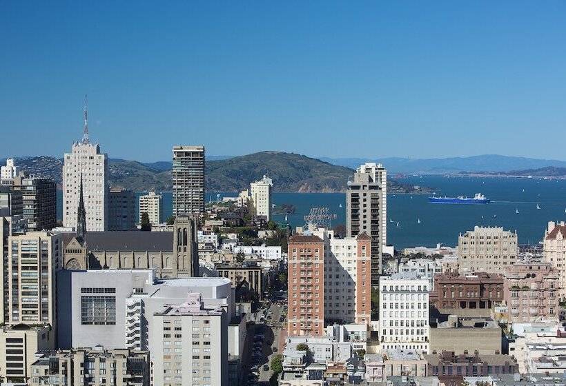 غرفة ديلوكس ذات إطلالة, Parc 55 San Franciscoa Hilton